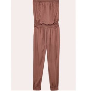 AZURE SKIES - Tabata Strapless Jumpsuit (Nutmeg)